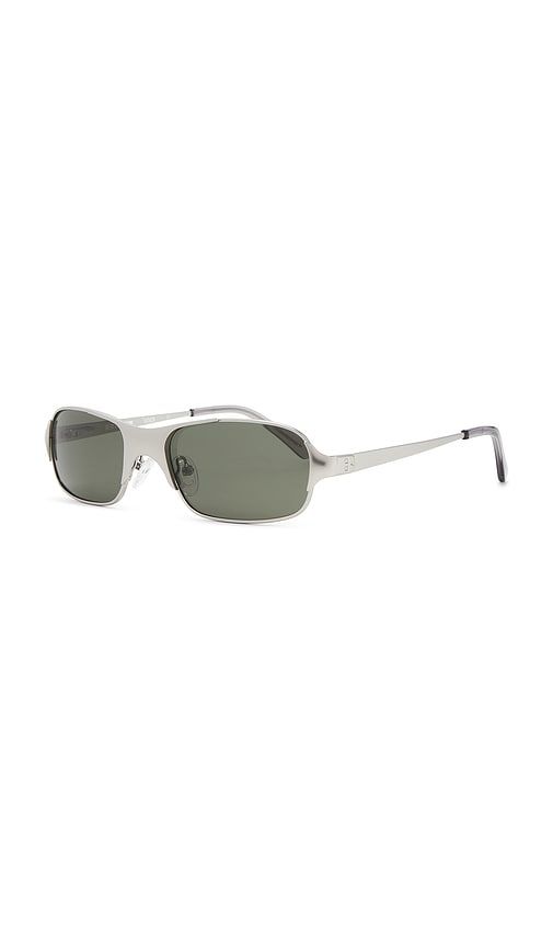 Aitken Rectangle Sunglasses in Black - BRU Eyewear - Modalova