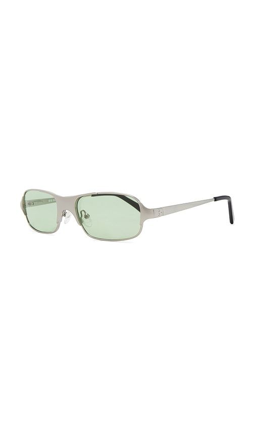 Aitken Rectangle Sunglasses in Green - BRU Eyewear - Modalova