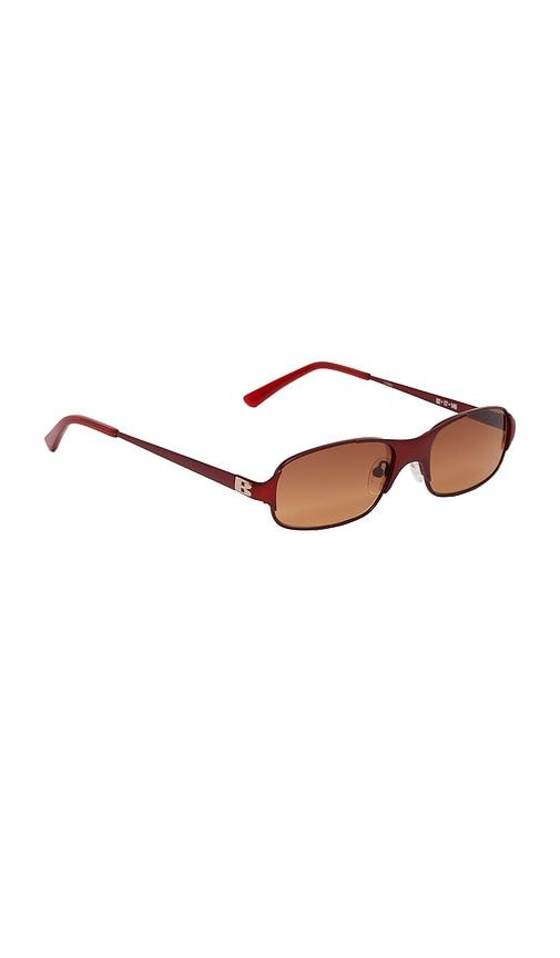 Aitken Sunglasses in Red - BRU Eyewear - Modalova