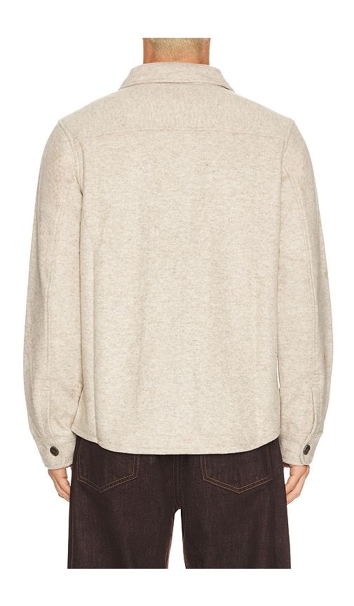 Day To Night Wool Men's Shirt Jacket in Brown. - size L (also in S, XL/1X, XXL/2X) - Beyond Yoga - Modalova