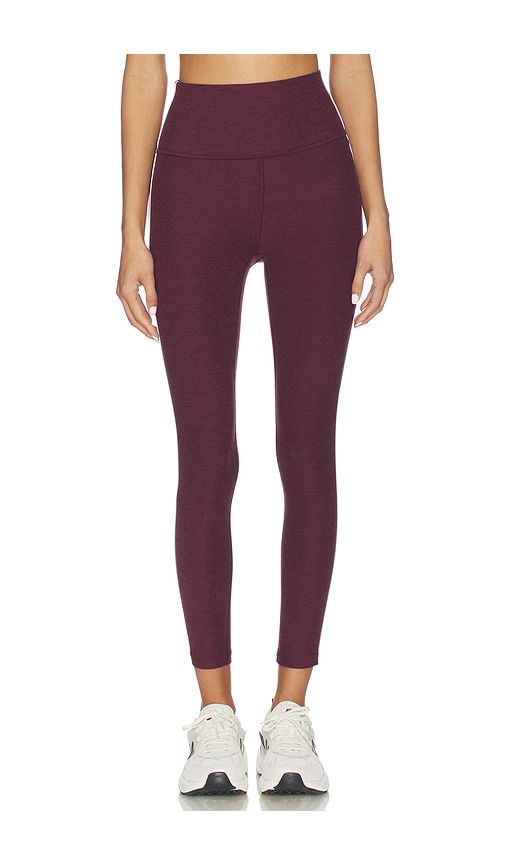 Spacedye Ready Midi Legging in Burgundy. - size XL (also in XS) - Beyond Yoga - Modalova
