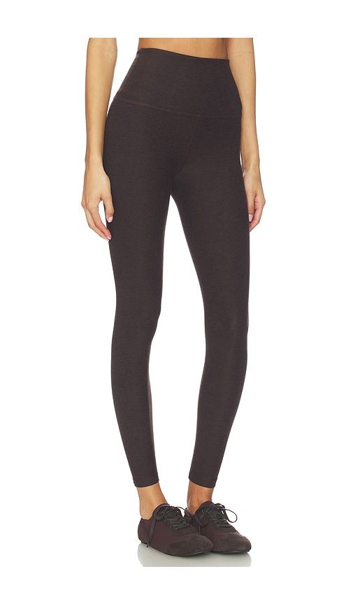 Spacedye Caught in The Midi High Waisted Legging in Chocolate. - size M (also in S) - Beyond Yoga - Modalova