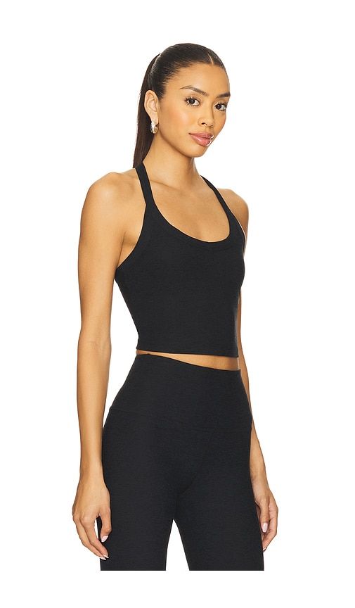 Spacedye On The Up Cropped Tank Top in Black. - size L (also in M, S, XL, XS) - Beyond Yoga - Modalova