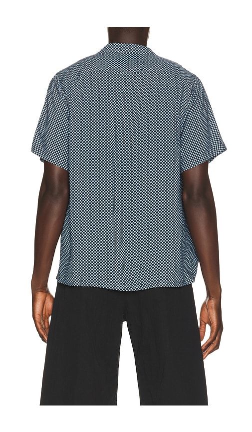 Rayon Short Sleeve Shirt in Blue. - size L (also in M, S, XL/1X) - Bather - Modalova