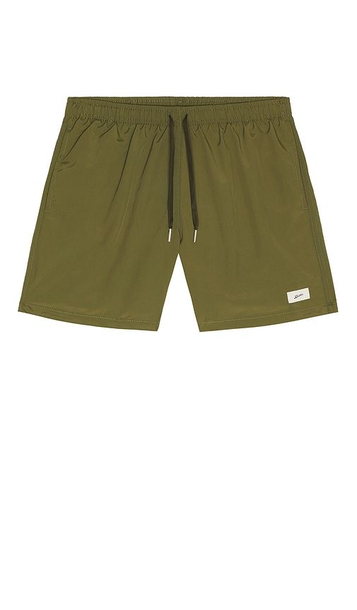 Solid Classic Swim Trunk in . Taglia M. Also in XL/1X - Bather - Modalova