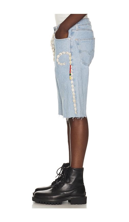 Cowrie Shell Shorts in Blue. - size 30 (also in 32, 34) - Barriers Worldwide - Modalova