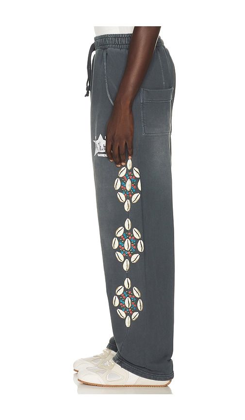 Cowrie Shell Sweatpants in Charcoal. - size L (also in M, S, XL/1X) - Barriers Worldwide - Modalova