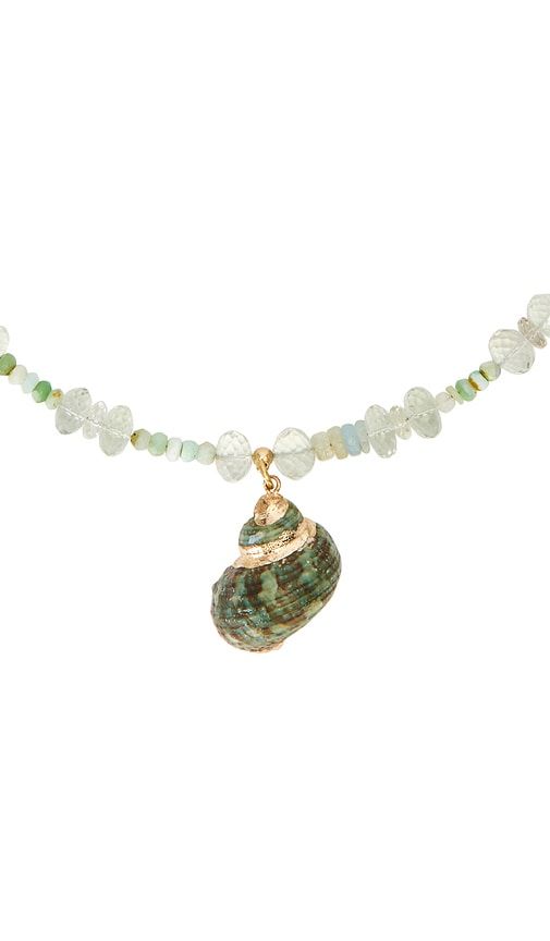 Bellamy Necklace in Green - Brinker + Eliza - Modalova