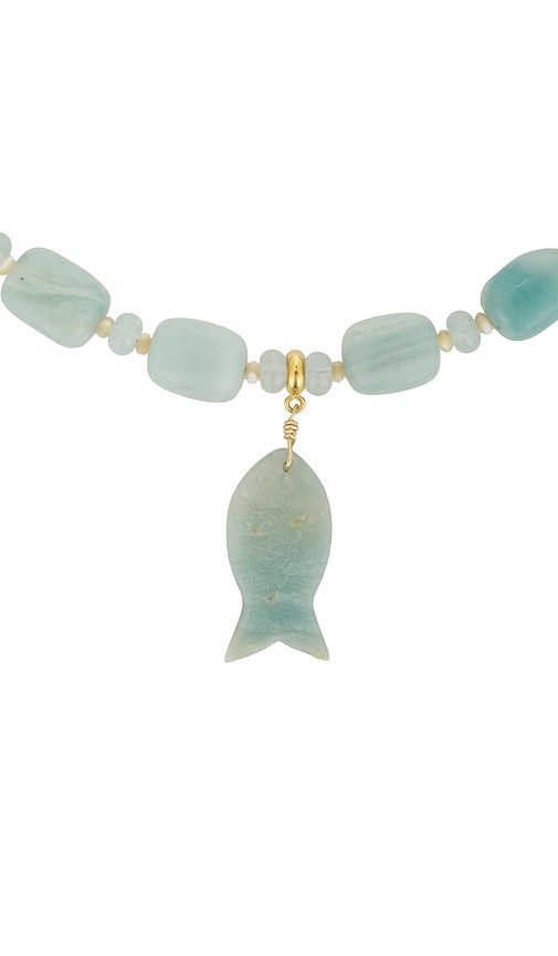 Portofino Necklace in Blue - Brinker + Eliza - Modalova