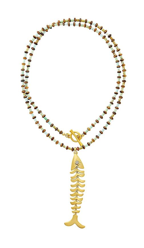 Saltwater Necklace in Metallic - Brinker + Eliza - Modalova