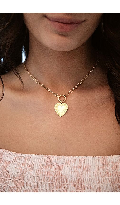 Mini The Best Is Yet To Come Necklace in Metallic - Brinker + Eliza - Modalova