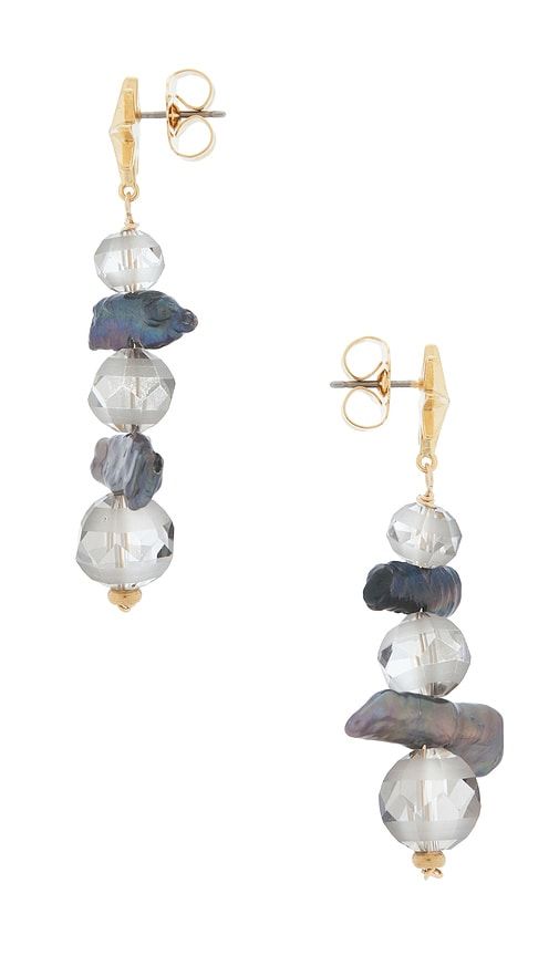 Lilah Earrings in Grey - Brinker + Eliza - Modalova