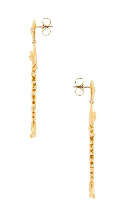 Pesca Earrings in Metallic - Brinker + Eliza - Modalova