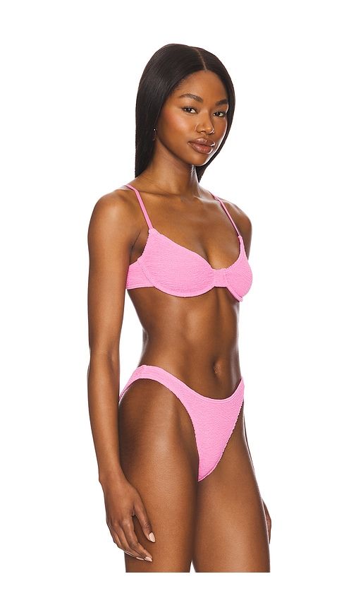 Gracie Balconette Bikini Top in Pink - Bond Eye - Modalova
