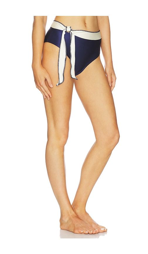 Sophie Bikini Bottom in Navy. - size L (also in S, XS) - BOAMAR - Modalova