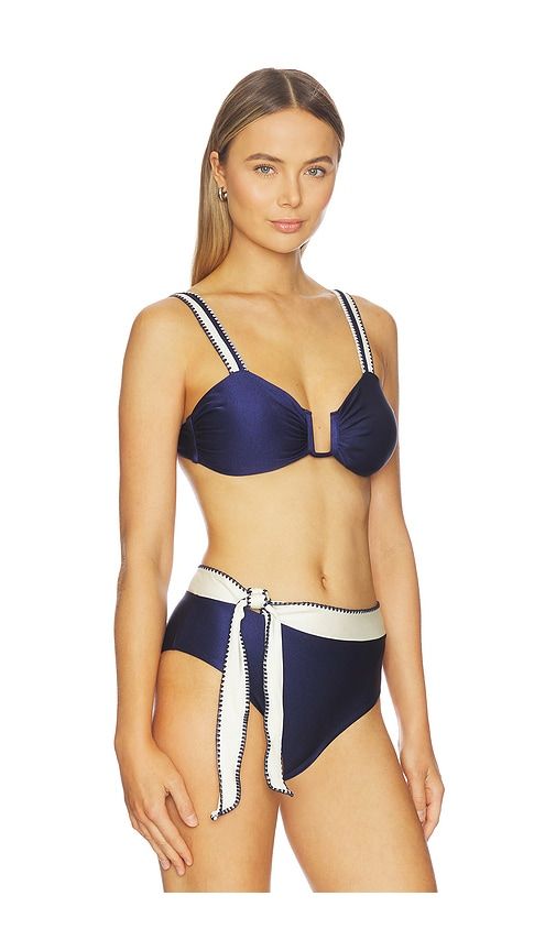Chloe Bikini Top in Navy. - size M (also in S, XS) - BOAMAR - Modalova