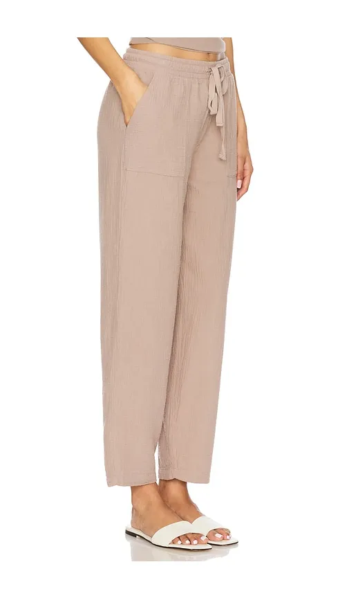 Beach Pant in Taupe. - size L (also in M, S, XL) - Bobi - Modalova