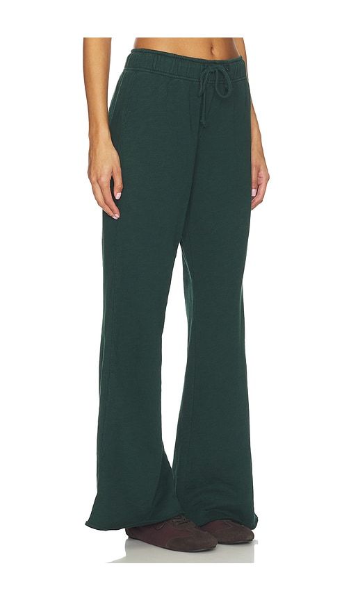 Wide Leg Pant in Dark Green. - size S (also in XS) - Bobi - Modalova