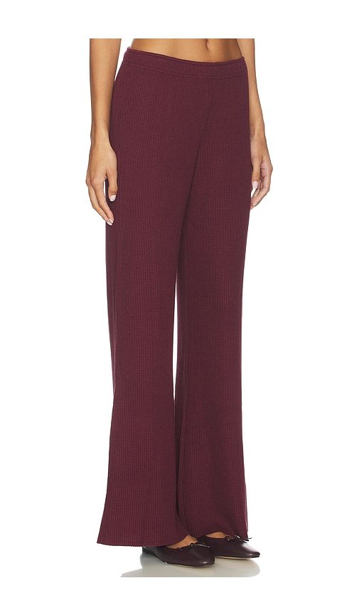 Wide Leg Drawstring Pant in Purple. - size S (also in XS) - Bobi - Modalova