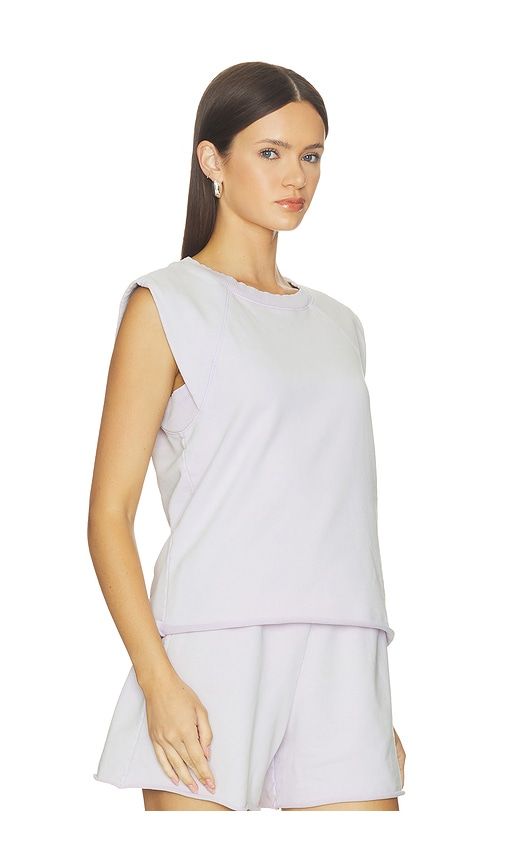 Raglan Muscle Tank Top in Lavender. - size L (also in M, S, XL, XS) - Bobi - Modalova