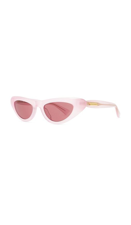 Cat Eye Sunglasses in - Bottega Veneta - Modalova
