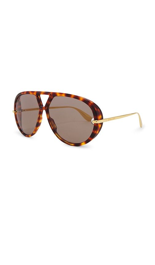 Aviator Sunglasses in - Bottega Veneta - Modalova