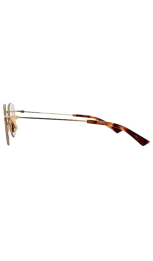 RUNDE SONNENBRILLE AUS METALL in - Bottega Veneta - Modalova