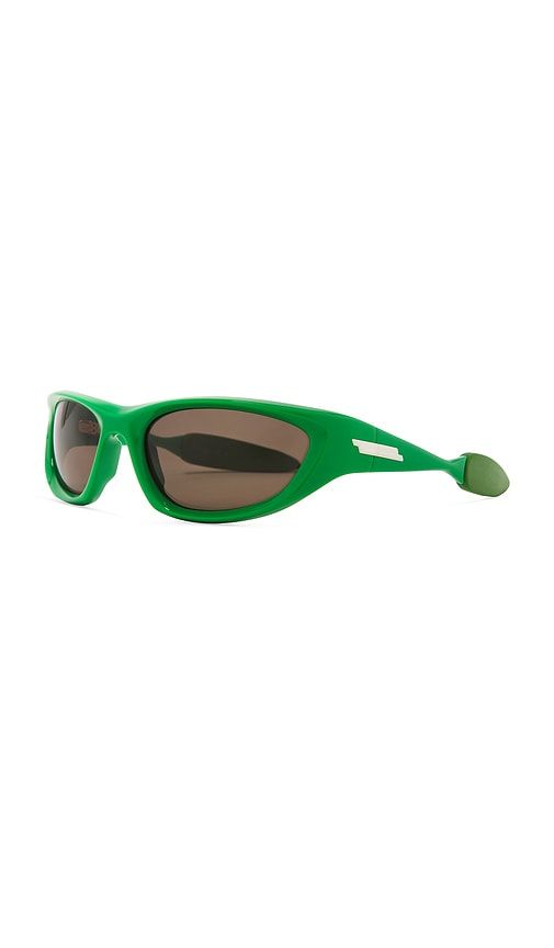 Mixed Materials Sunglasses in - Bottega Veneta - Modalova