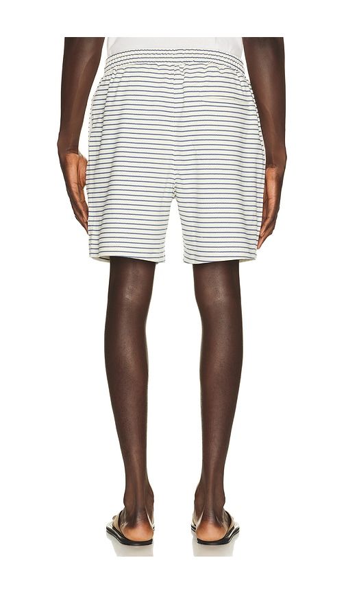 Stripe Jacquard Shorts in Blue. - size L (also in M, S) - Bound - Modalova