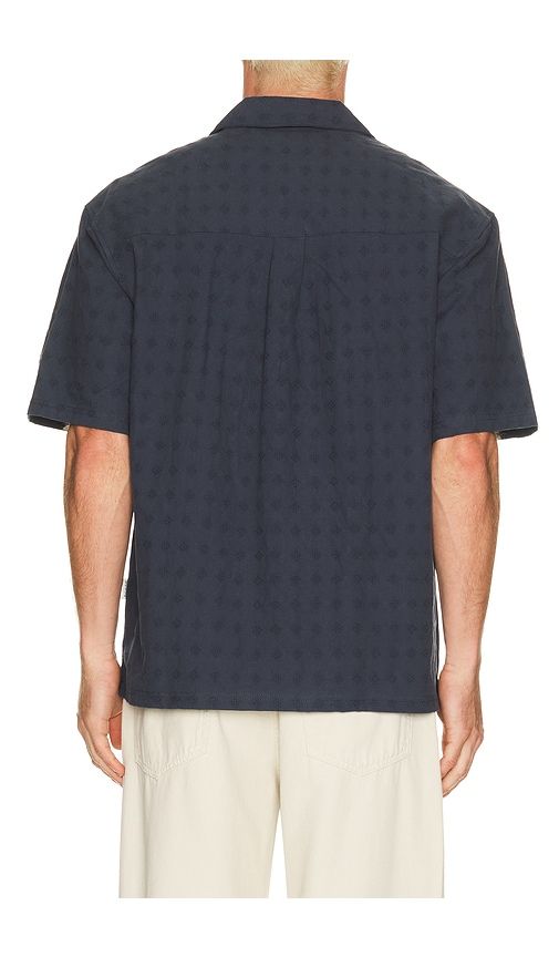 Embroidered Ribeira Shirt in Blue. - size M (also in S, XL/1X) - Bound - Modalova