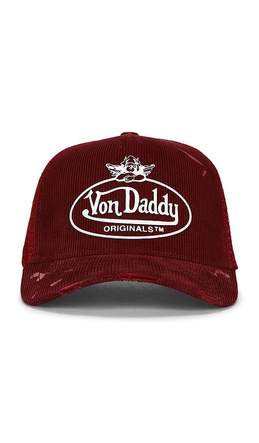 X Von Dutch Trucker Hat in Red - Boys Lie - Modalova