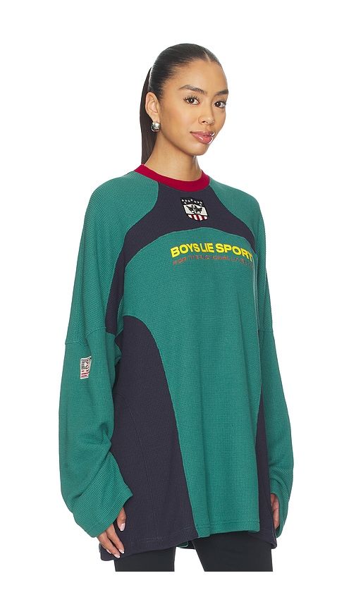 Emotional Support Staff Boyfriend V2 Top in , Navy - Boys Lie - Modalova