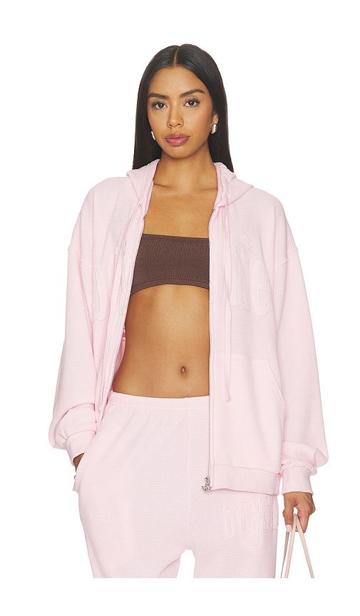 Cotton Candy Harley Zip Hoodie in Pink. - size M/L (also in XS/S) - Boys Lie - Modalova