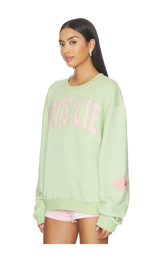 Razzle Dazzle V4 Kara Crewneck Sweatshirt in Green. - size M/L (also in XS/S) - Boys Lie - Modalova