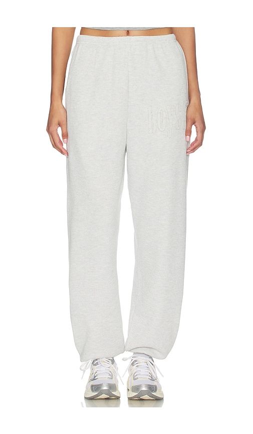 No Grey Area Thermal Kimmy Pant in Grey. - size L (also in M, S, XL/1X) - Boys Lie - Modalova