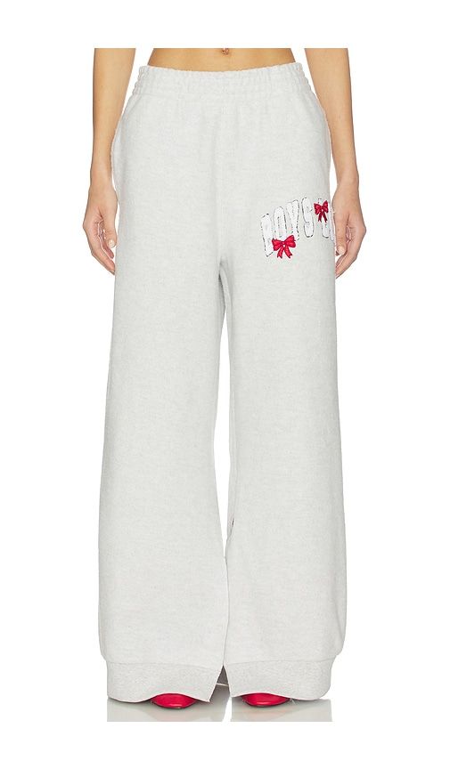Wrap Me in A Bow MM Pant in Grey. - size L (also in XS) - Boys Lie - Modalova