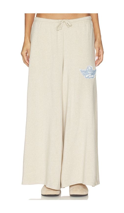 Girl Next Door Leah Pant in Cream. - size L (also in M, S, XS) - Boys Lie - Modalova