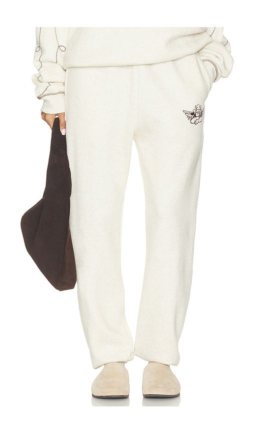 Wild West Kimmy Pant in Cream. - size L (also in M, S, XS) - Boys Lie - Modalova