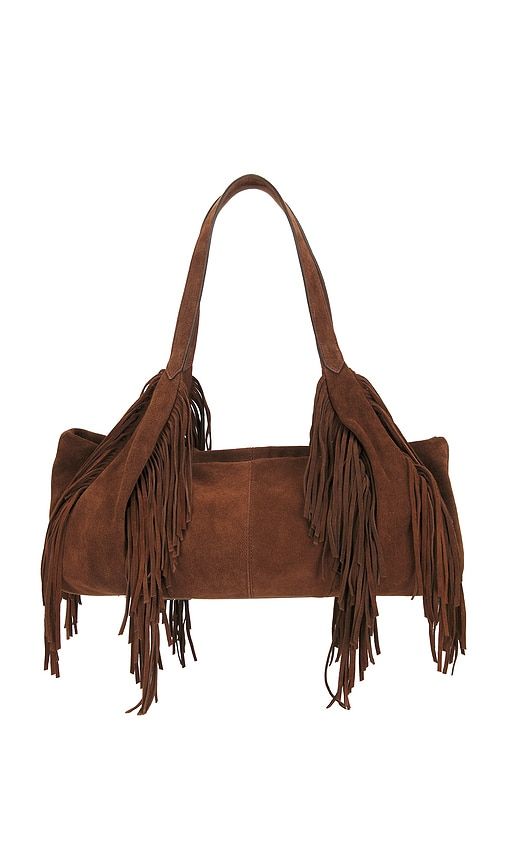 Carter Fringe Suede Shoulder in - B-Low the Belt - Modalova