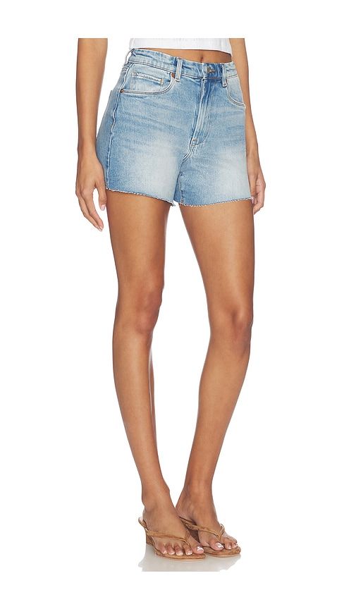 Denim Cut Off Short in Blue. - size 24 (also in 25, 26, 27, 28, 29, 30, 31) - BLANKNYC - Modalova