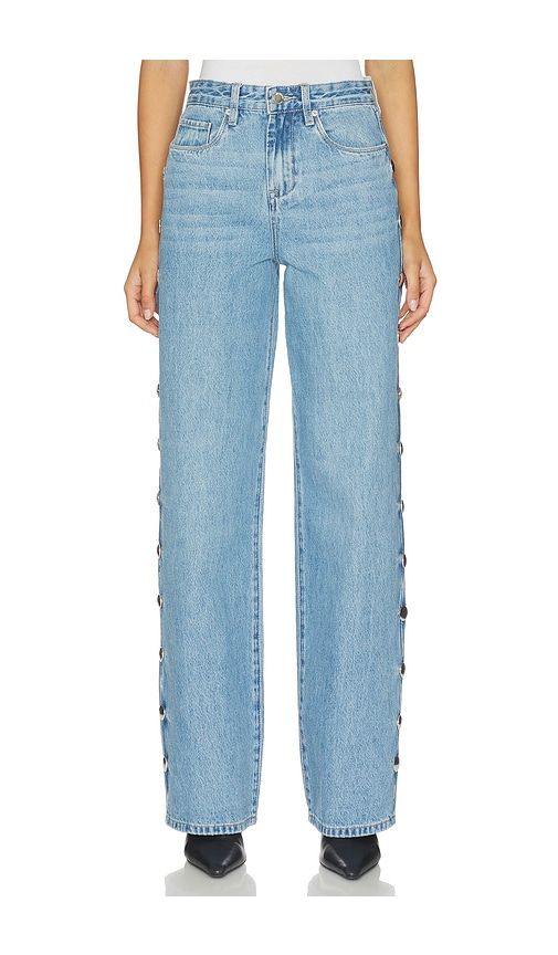 Franklin high rise straight leg in Blue. - size 28 (also in 30, 31) - BLANKNYC - Modalova