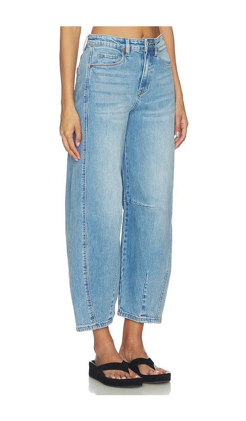 Barrel Leg Jeans in Denim-Medium. - size 26 (also in 27, 28, 29, 30) - BLANKNYC - Modalova