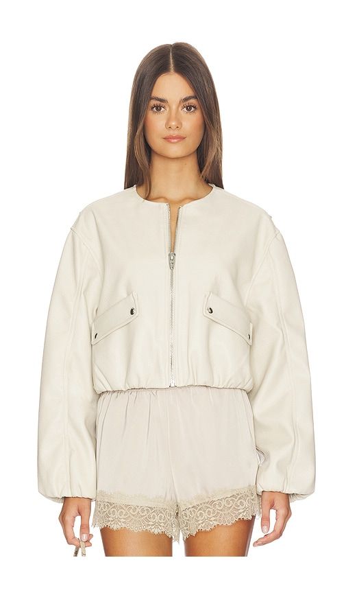 Bomber Jacket in Neutral. - size L (also in M, S) - BLANKNYC - Modalova