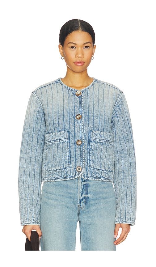 Quilted Jacket in Blue. - size M (also in S, XS) - BLANKNYC - Modalova