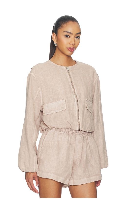Long Sleeve Jacket in Brown. - size L (also in M, S, XS) - BLANKNYC - Modalova