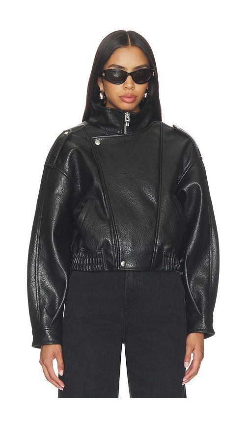 Moto Jacket in Black. - size L (also in M, S, XS) - BLANKNYC - Modalova
