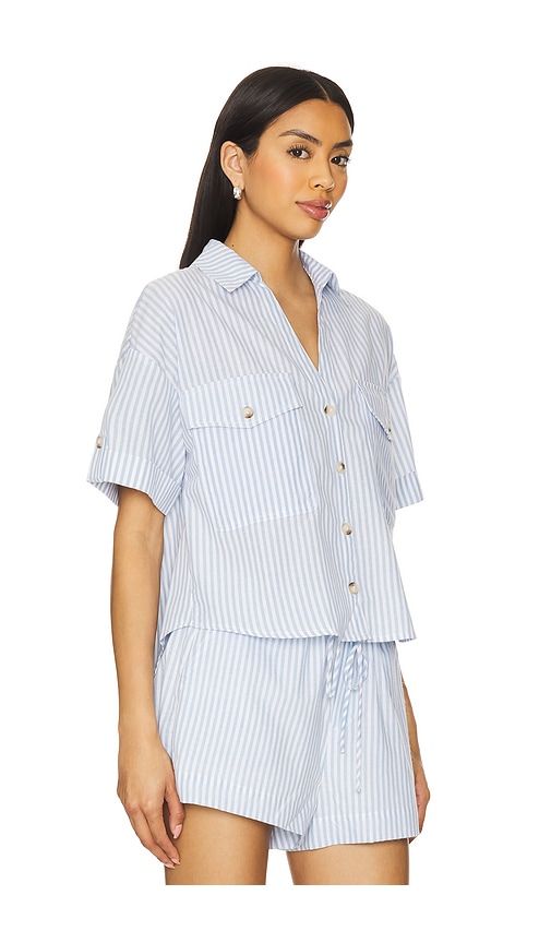 Button Up Shirt in Baby Blue. - size L (also in M, XS) - BLANKNYC - Modalova