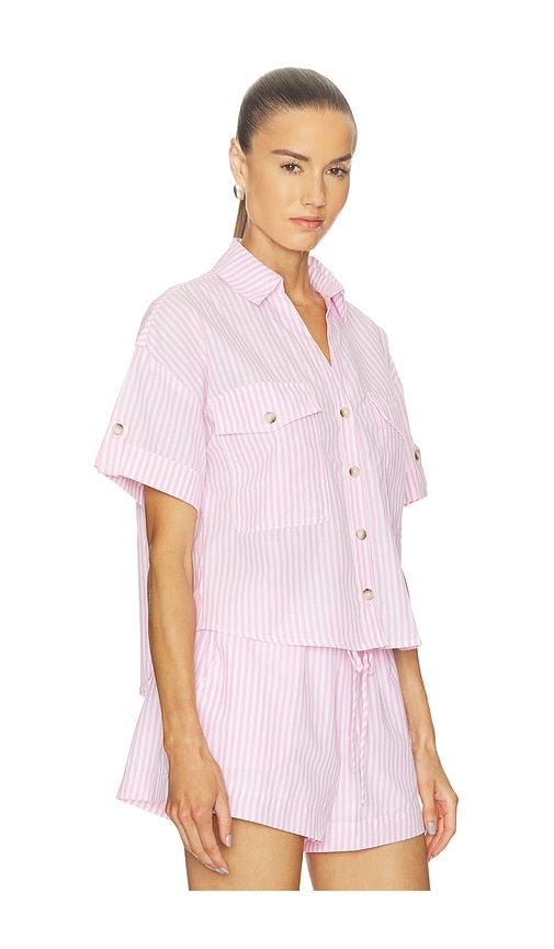 Button Up Top in Pink. - size L (also in M, S, XS) - BLANKNYC - Modalova