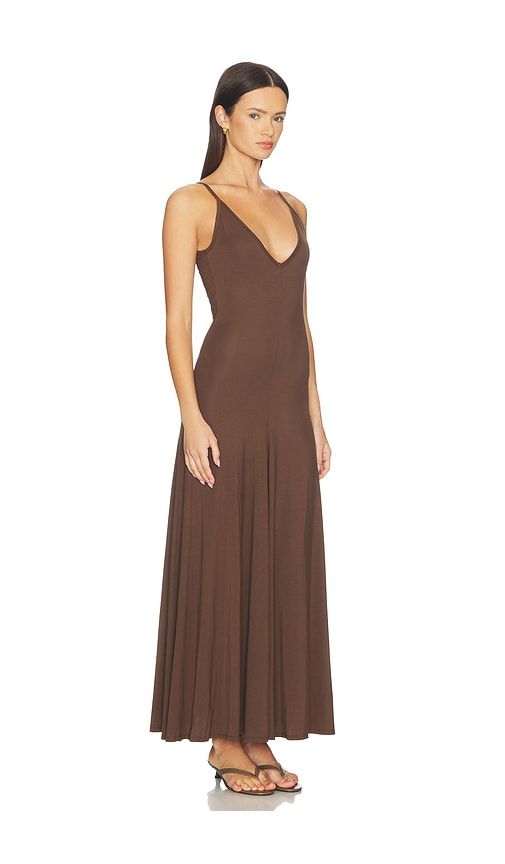 Rumi Slip Dress in Chocolate. - size L (also in XL) - Belle Anna - Modalova