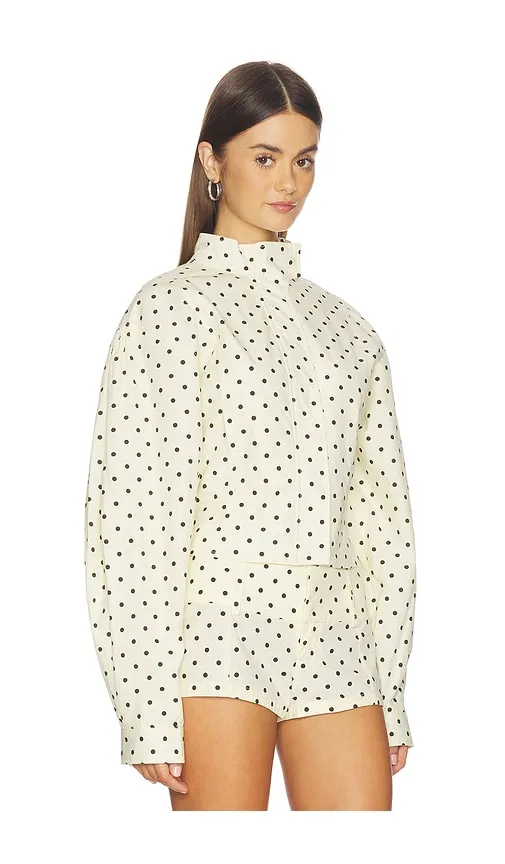 Globo Jacket in Cream. - size L (also in S) - Belle Anna - Modalova